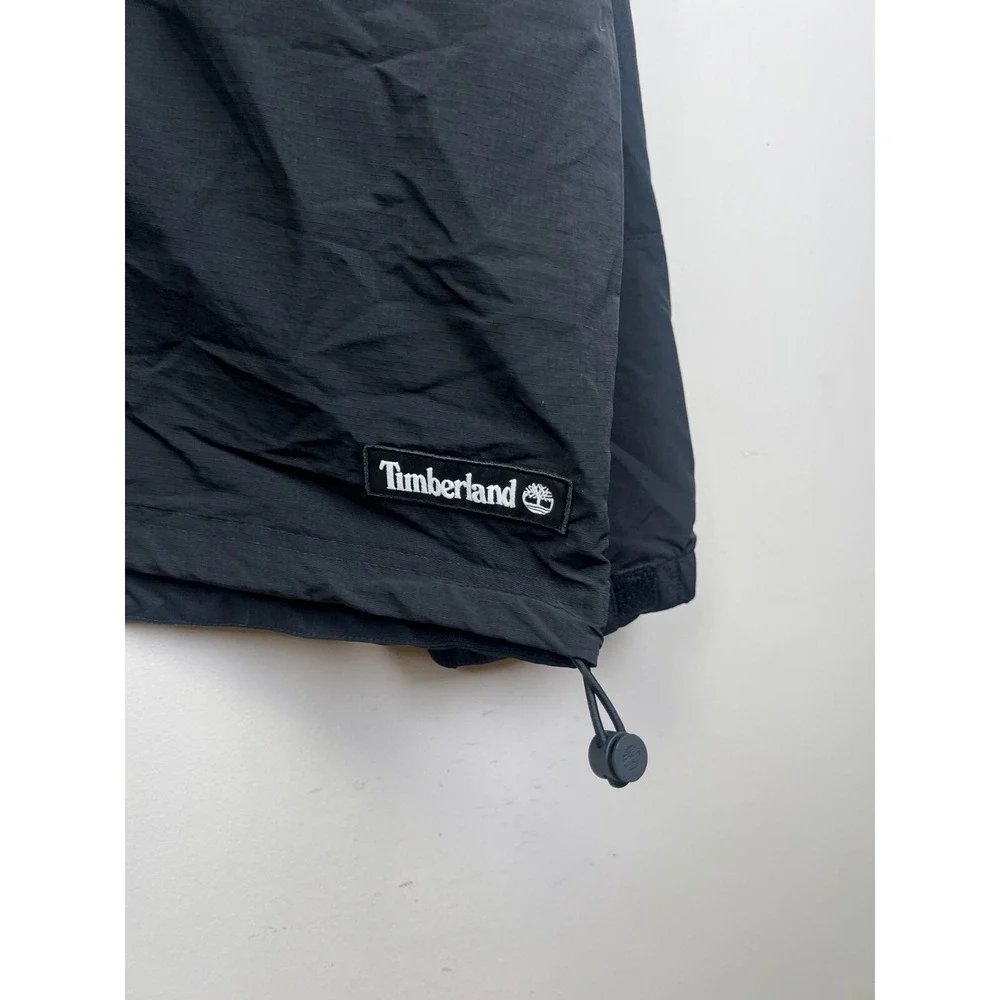 Timberland Mens Benton Trail Quarter Zip Pullover Jacket Black XL TB0A5VDF001